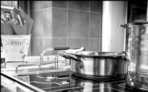 La cucina a vista