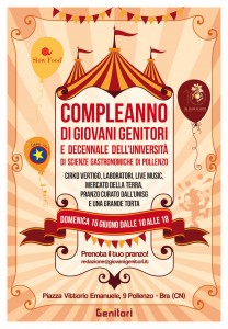 compleanno di giovani genitori